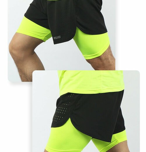 Men Running Shorts Outdoor Sports Training Exercise Jogging Gym - Image 7