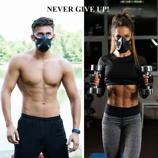 Elevation Resistance Training Cardio Workout Sports Mask With 24 levels - Image 5