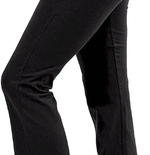 Zenana womens Fold Over Cotton Yoga Pants - Image 2